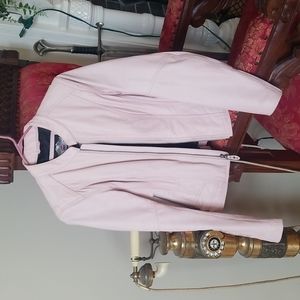 Pink Harley Davidson Leather Jacket Size Small S